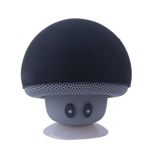 Mini Mushroom Wireless Bluetooth Speaker With Suction Cup Base