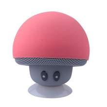 Mini Mushroom Wireless Bluetooth Speaker With Suction Cup Base