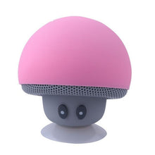 Mini Mushroom Wireless Bluetooth Speaker With Suction Cup Base