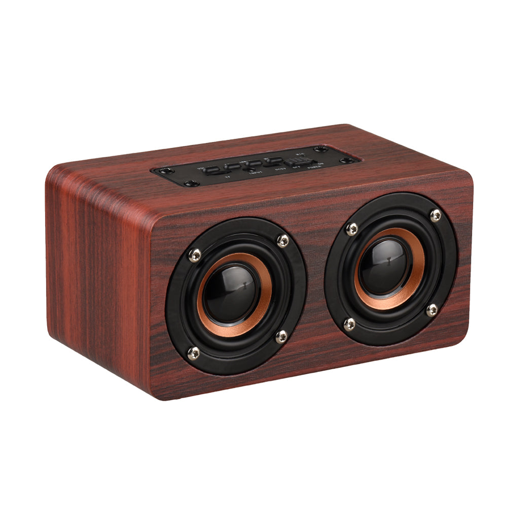 Bluetooth Speaker With Wooden Box